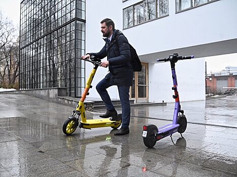 Москвичи совершили 62 млн поездок на электросамокатах в этом сезоне