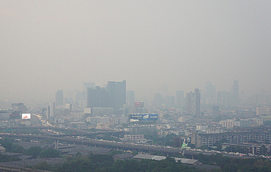 В Бангкоке и окрестностях качество воздуха за день ухудшилось вдвое