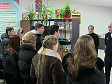 В Северной Осетии студенты Моздокского Механико-технологического техникума присоединились к Всероссийской акции «Студенческий десант» и посетили с экскурсией районный отдел полиции