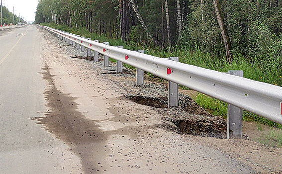 Отвратительный ремонт шоссе под Новосибирском разгневал жителей