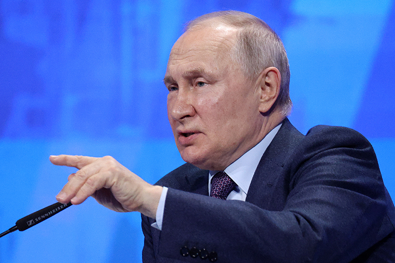 Путин заявил, что Москве есть чем ответить на снаряды с обедненным ураном