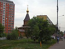 На Клинской продолжается строительство храма