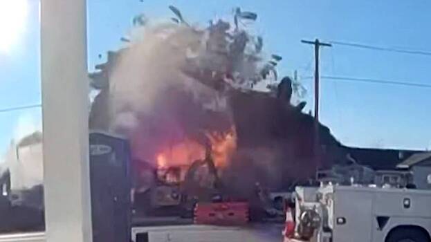 Газ взорвался в жилом доме в Калифорнии