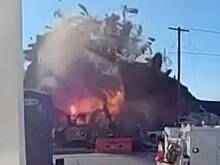 Газ взорвался в жилом доме в Калифорнии