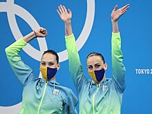 Украинских синхронисток на церемонии награждения ОИ назвали российскими