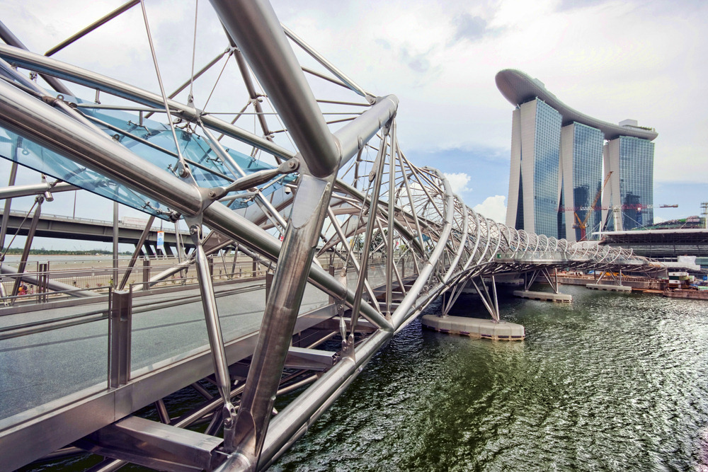 Мост Хеликс, Сингапур, Азия
