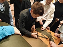 Нижегородские школьники помогают взрослым в волонтерской работе для СВО