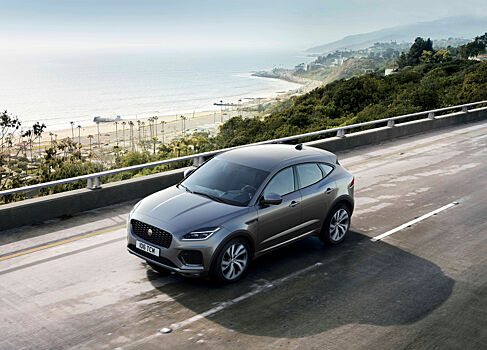  		 			Обновленный Jaguar E-Pace 2021 года вышел с улучшенной внешностью 		 	