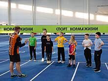 В рамках проекта «ОСНОВА» провели беговую семейную тренировку