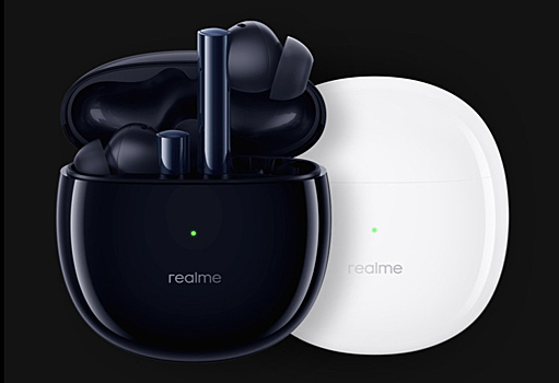 Realme выпустила беспроводные наушники с шумоподавлением