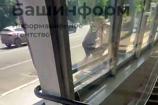 В Уфе на видео попала жесткая драка водителя автобуса и пассажира