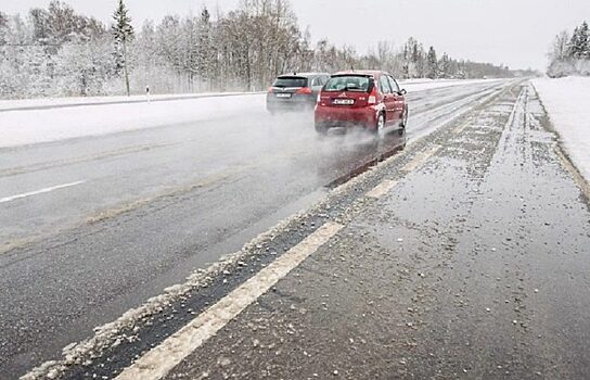 Тюменских водителей предупредили о мокром снеге с дождем