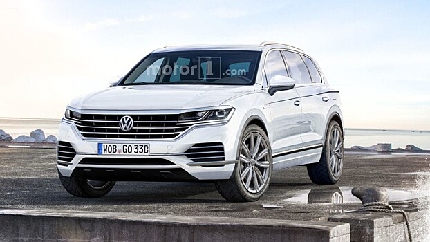 Новый VW Touareg дебютировал на независимом рендере