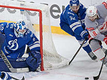 Московское "Динамо" обыграло "Спартак" в матче регулярного чемпионата КХЛ