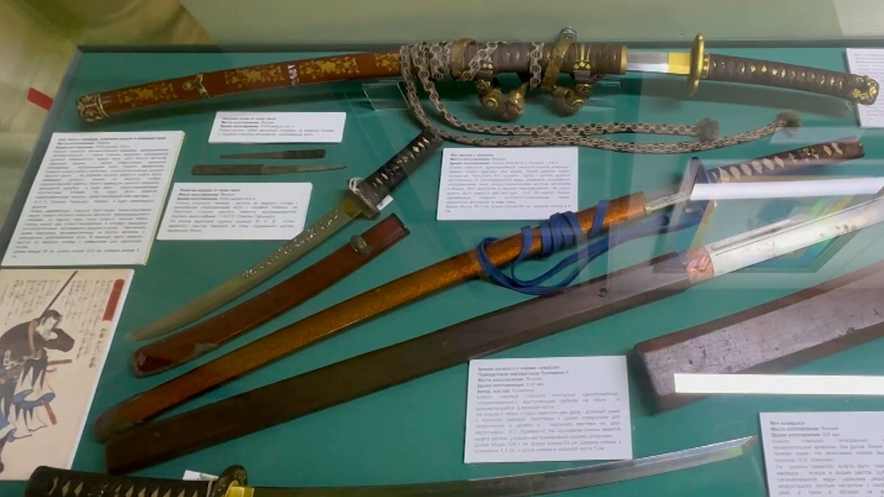 Экспозиция необычных видов оружия открылась в Санкт-Петербурге