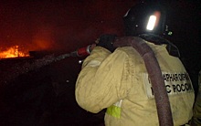 МЧС: в Рязани пожар в ларьке на Телевизионной тушили 6 человек
