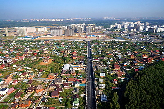 Более 80% инвестиций в новую Москву приходится на строительство жилья и дорог