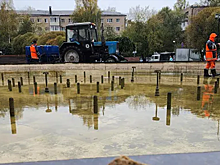 В Пушкине самый большой фонтан готовят к зиме