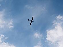 Момент уничтожения атаковавшего Россию беспилотника попал на видео