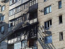 В Новочеркасске горел многоквартирный жилой дом