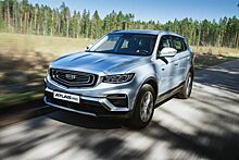 Продажи автомобилей компании Geely в России за 2023 год выросли в 3,5 раза