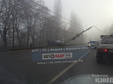 В Курске «девяносто девятая» снесла столб