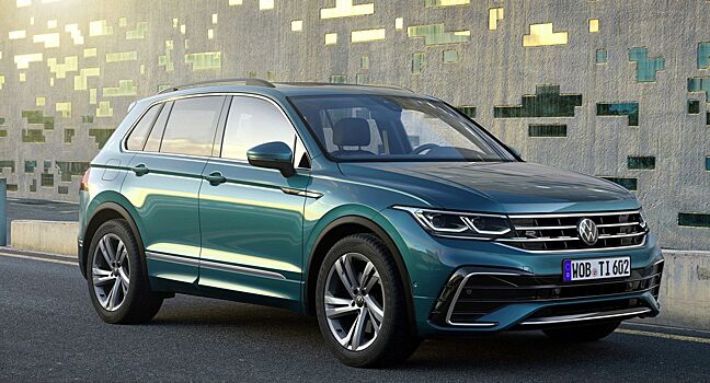 Обзор обновленного Volkswagen Tiguan 2021