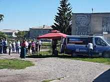 Мобильная общественная приёмная «Единой России» приехала в Новотырышкино