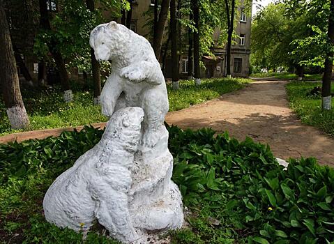 Туристическая карта Удмуртии пополнилась скульптурным объектом «Белые мишки»