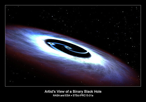 Мощный квазар в галактике Маркарян 231 питается от двух черных дыр