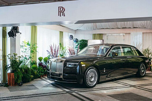 Rolls-Royce Phantom Series II на презентации в Гонконге