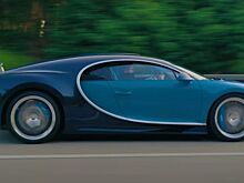 Посмотрите, как гиперкар Bugatti Chiron разогнался до 414 км/ч на немецком автобане