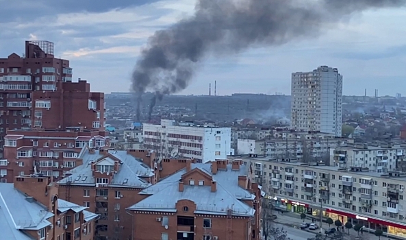 В Дзержинском районе Волгограда 7 апреля вспыхнул пожар на пустыре