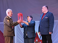 Четвёртый этап патриотической эстафеты «Путь к Победе» прошёл в Шаранге