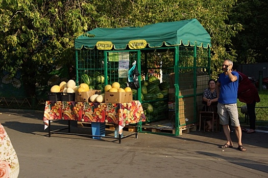 В районе Новогиреево с 1 августа открывается бахчевой развал