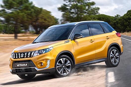 Suzuki до конца мая предоставляет скидки на рестайлинговый кросс Vitara