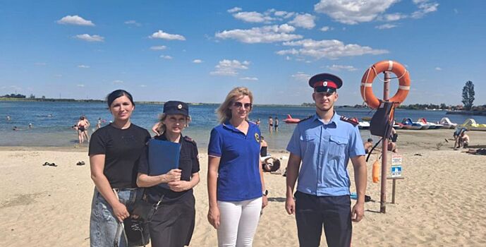 В Батайске провели профилактические беседы с отдыхающими на водоемах