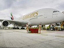 A380 Emirates будет обслуживать маршрут Дубай-Бангалор