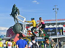 Фан-зона для болельщиков ЧМ-2018 у стадиона «Спартак» закрывается