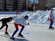 Мечта осуществилась: костромские конькобежцы теперь тренируются на собственной ледовой дорожке