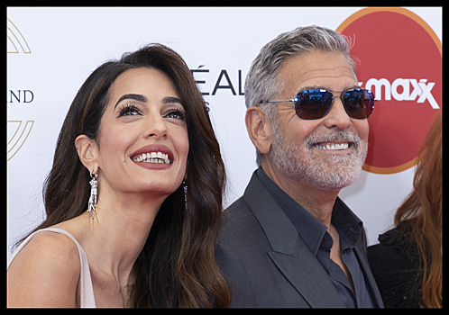 «Лучик солнца»: 62-летний Джордж Клуни появился на публике с молодой женой
