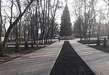 В Курске закончился первый этап реконструкции парка имени Дзержинского