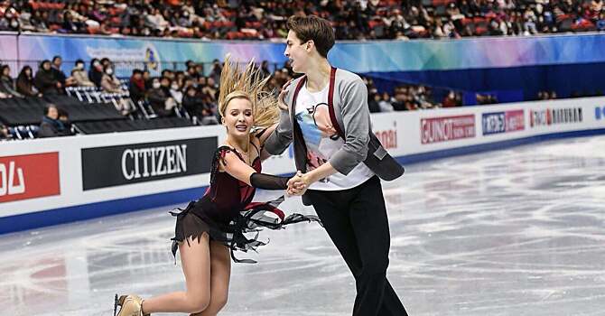 Ушакова и Некрасов выиграли соревнования в танцах на льду на ЧР среди юниоров