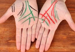 Что означают соприкасающиеся линии на ладонях