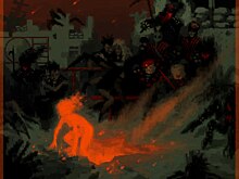 «Огонь в яме». Воронежский дворник представит горожанам художественную выставку о 90-х