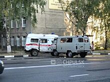 В Ульяновске столкнулись две «скорых помощи», пострадали пять человек