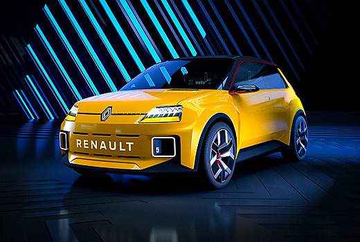 Renault представила маленький электрокар, посвященный модели R5
