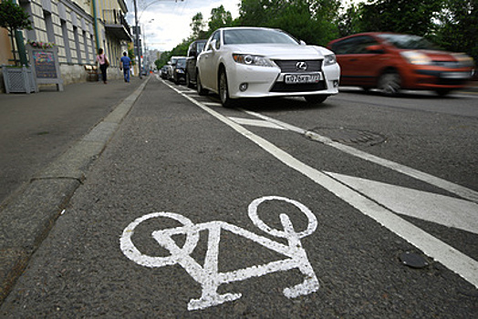 Протяженность велодорожек в Москве превысила 200 км