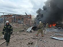 Пожар на месте взрыва в Сергиевом Посаде локализовали