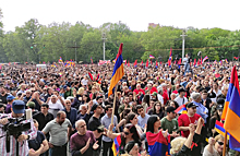 Около 25 тысяч человек собрались на митинг в центре Еревана
